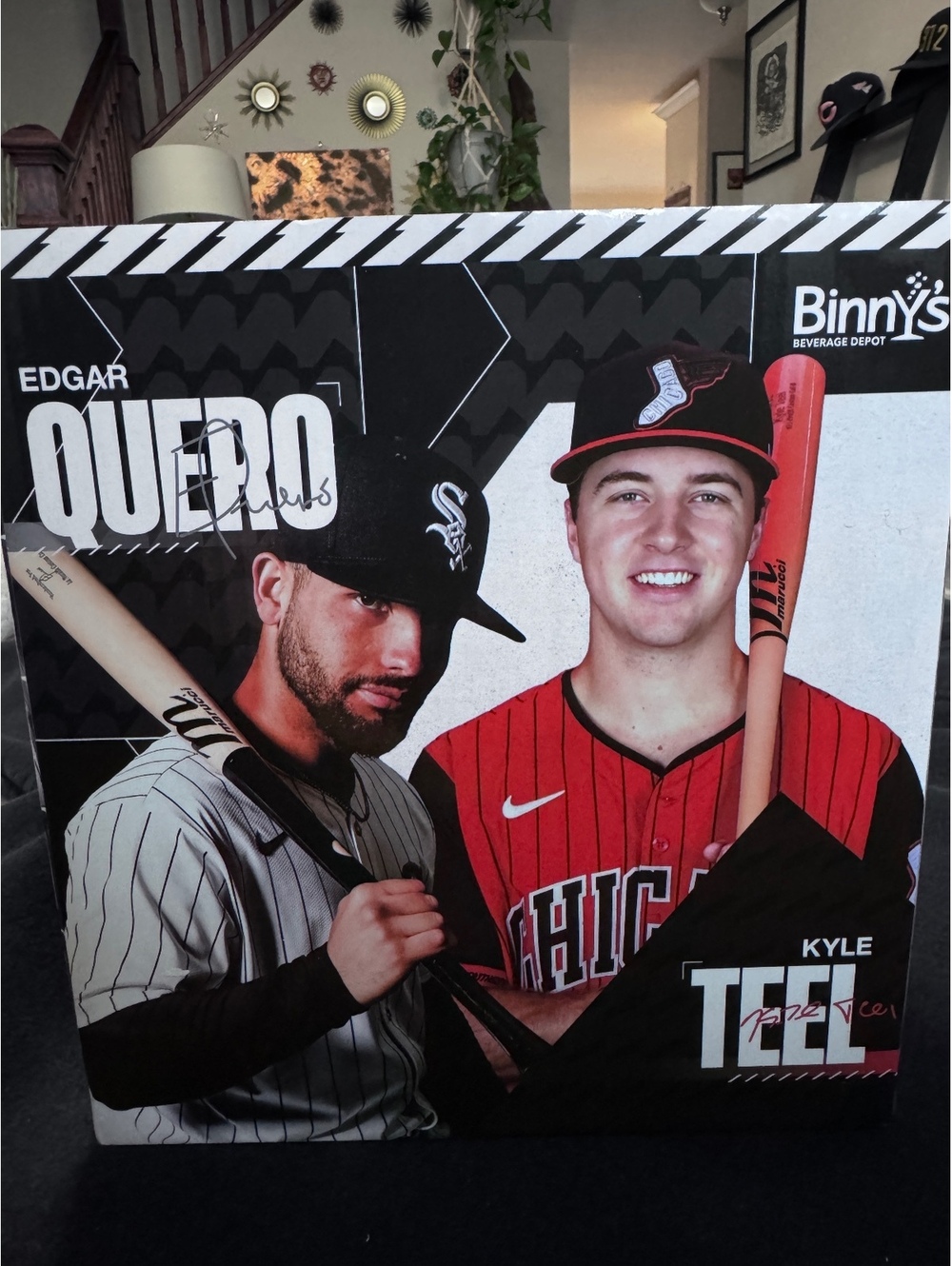 Edgar Quero Kyle Teel Dual Bobblehead Chicago White Sox SGA 2026 NIB